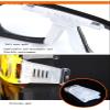 WIVKS Sports Basketball Glasses, Anti-Fog Dribbling Baseball Racketball Eyes Safety Protective Eyewear Goggles for Adults Men (Blue/White1), Large view 4