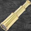 Compass, Telescope, and Minute Timer Set | Includes Wooden Storage & Display Box | Nautical Home Decor Brass Construction | Box Dimensions 6" x 4" view 4