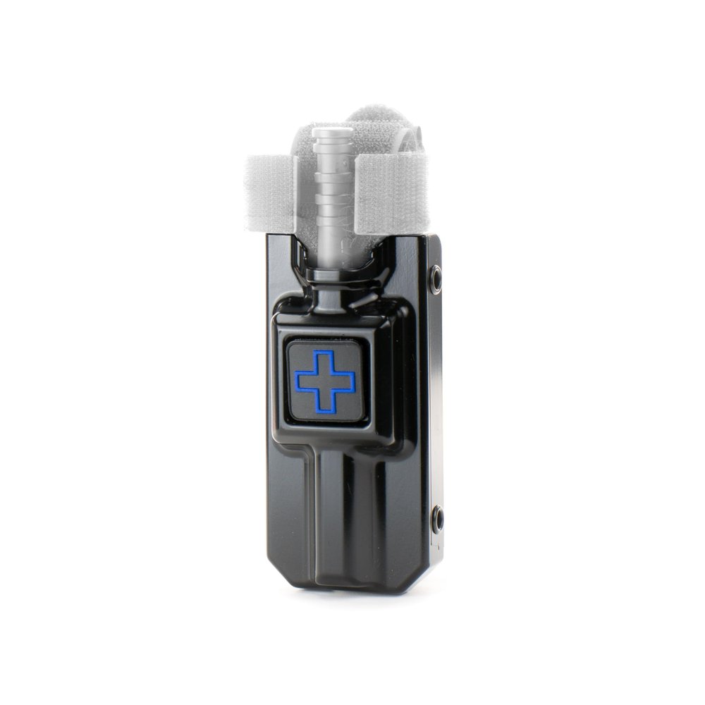 Eleven 10 Rigid TQ Case for C-A-T Tourniquet | Black Holster Attachment for Safari Holsters (High Gloss Black, Non-RDS Mount)