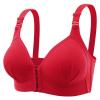 Akklian Front Closure Bra Push up Gathering Bra Strecth Comfort Brassiere Ladies Everyday Bras Fashion Shaping Bras for Women Red view 1