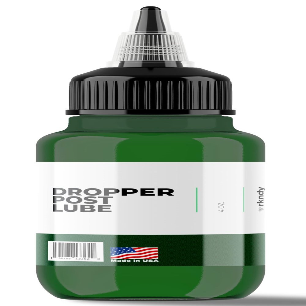 RKNDY Bicycle Dropper Post Lube for Post Smooth Operation, Improves Glide, Waterproof Formula, Cleans Seals and Reduces Friction