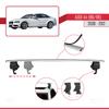 acpar Compatible with A4 (B8) Pre-Facelift 2008-2012 ACE-4 Car Roof Rack Cross Bar Grey Aluminium 2 Bars view 3