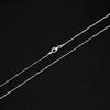 VN Jewelry Women's Silver Beads Necklace | 925 Silver Italian Chain Layered Stacking Necklace Curb Ball Chain Necklace for Women 16" 18" 19" 20" 21" 22" 24" in (24 In) view 2