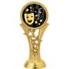 Crown Awards Personalized 6.25" Drama Theater Masks Shadow Gold Starbeam Trophy 20 Pack view 2