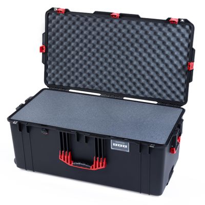 Black Pelican Air 1646 Case with Red Handles & Latches