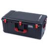 Black Pelican Air 1646 Case with Red Handles & Latches view 2