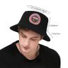 Arizona State Seal Bucket Hat for Women Men Bucket Hats Summer Sun Hats Beach Travel Fishing Golf Cap Black view 4