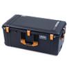 ColorCase Pelican Air 1646 Case Black - Large Size Waterproof Case with Pick & Pluck Foam & Convoluted Lid Foam - Yellow Handles & Latches view 2
