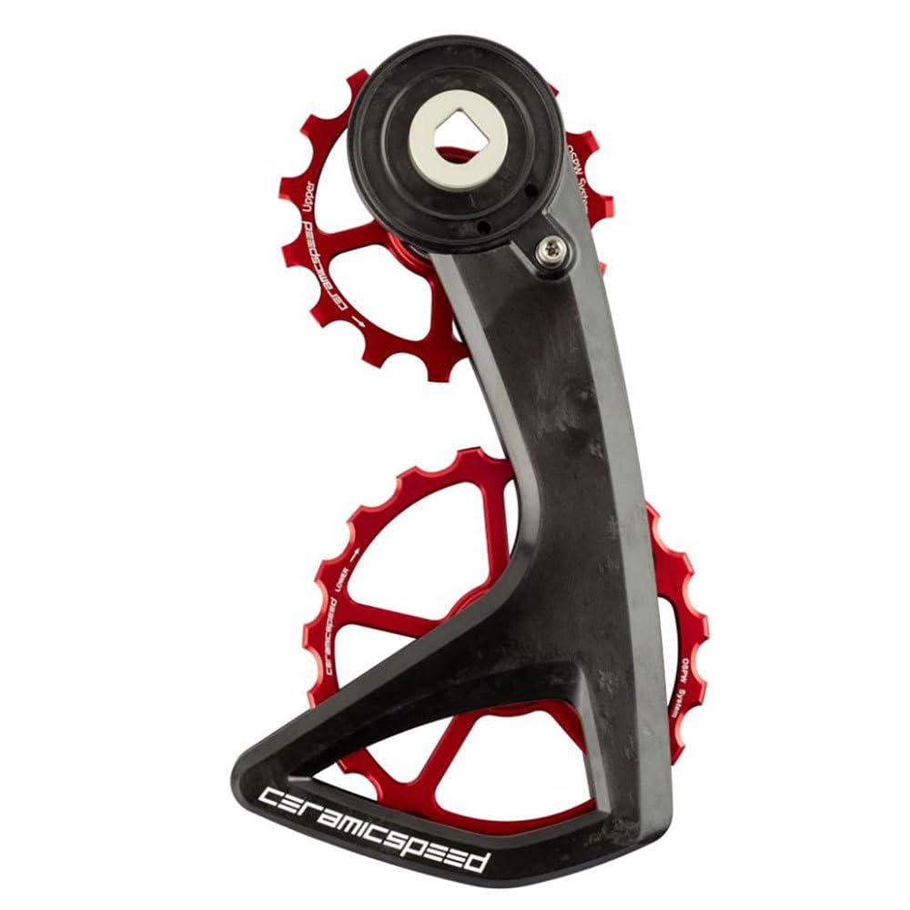 Ceramicspeed OSPW Pulley RS 5-Spoke SRAM Red/Force AXS Red