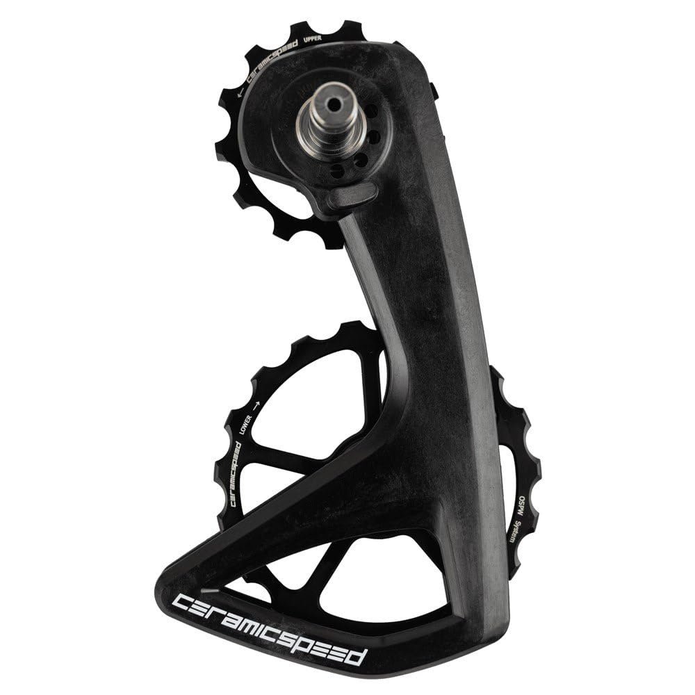 CeramicSpeed Oversized Pulley Wheel (OSPW RS + OSPW X) for Increased Speed and Efficiency in Road and Gravel Cycling, Mountain Biking, Cross and Triathlon Racing for SRAM, Shimano, Campagnolo