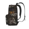 AIMASTZ Motorcycle Casual Daypack Laptop Bag School Bookbag Travel Backpack For Kids Teen Boy Girl view 3