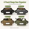 KUBQLIG 2-Pack Ammo Bag Pouches, Writable Label Range & Brass Organizer view 3