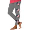 Womens Pant Outdoor Quick Dry Casual Travel Sweatpants Joggers Cotton Linen Floral Printed Pants Skinny Fit Weekend Chino Pants Skinny Trousers with Pockets Grey view 2