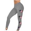 Womens Pant Outdoor Quick Dry Casual Travel Sweatpants Joggers Cotton Linen Floral Printed Pants Skinny Fit Weekend Chino Pants Skinny Trousers with Pockets Grey view 4