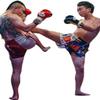 Thaismai Muay Thai Style Boxing Gloves Polyurethane Synthetic Leather Material Red Color (12) view 2