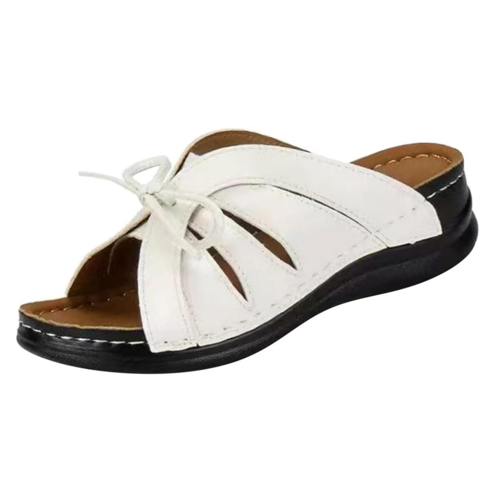 Generic Orthotic Sandals For Women Plantar Fasciitis Women's Orthopedic Arch Support Flip Flops Summer Comfortable Walking Orthotic Sandals Dressy Beach Shoes Walking Slides 2024, 9.5, White