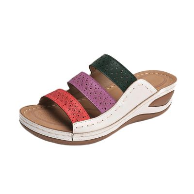 Orthotic Sandals For Women Heel Womens Fashion Orthotic Slides Ladies Lightweight Athletic Sandals Slip On Slippers With Comfortable Plantar Fasciitis Arch Support