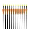 Fiberglass Arrows Archery 30 Inch Target Shooting Practice Safetyglass Recurve Bows Suitable for Youth Children Woman Beginner 12 PCS view 4