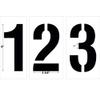6" Number Stencil Kit | Part#: 10001776 | 10-Piece Kit includes Numbers 0-9 | Number Height is 6" | Flexible and Durable 1/8" PolyTough Lifetime | Precision Marking | Made in USA view 2
