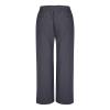 Women's Cotton Linen Pants,2024 Summer Wide Leg Lightweight Flowy beach Lounge Pants,Plus Size Casual Loose High Waist ButtonPalazzo Trousers Pant with Pockets vacation outfits(C-Dark Gray,XL) view 4
