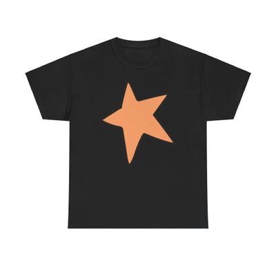 FAMS&CO Doodle Star Heartwarming Lovely Modern Tee Sweet Charismatic Hope Beautiful Shinning Bright Art Unisex Heavy Cotton T-Shirt