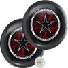 Discraft Two-Pack Black Ultrastar Ultimate Discs - Standard Size, Varied Foil Designs, Perfect for Competitive & Casual Play view 1
