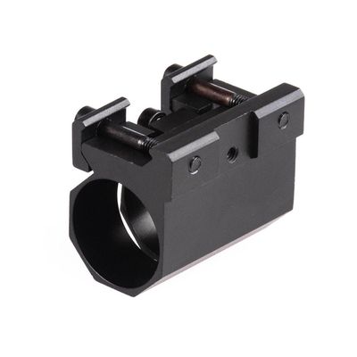 CMJ Supply Picatinny Flashlight Mount Adapter Fits 1" Tube & Only 1.75" Length