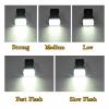 Fay Bless 800 Lumens Bike Lights,IPX6 Waterproof,Super Bright Bike Light for Night Riding, USB Rechargeable 5 Light Modes Bicycle Headlight with Electric Bike Horn (Black) view 2