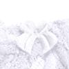 Akklian Womens Sexy Lace Bra Mesh Exquisite Embroidery Sheer Balconette See-Through Bralette Unlined Underwire Bra S-XL, Large White view 3