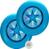 Discraft Two-Pack Cobalt Blue Ultrastar Ultimate Discs - Standard Size, Varied Foil Designs, Perfect for Competitive & Casual Play view 1