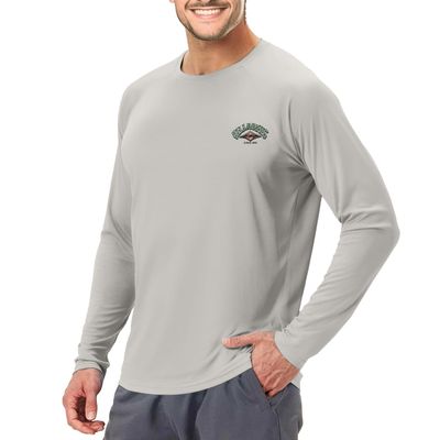 Billabong Rash Guard for Men UPF 50+ Big and Tall Swim Long & Short Sleeve Shirt Grey, 4X