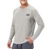Billabong Rash Guard for Men UPF 50+ Big and Tall Swim Long & Short Sleeve Shirt Grey, 4X view 1