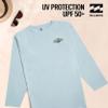 Billabong Rash Guard for Men UPF 50+ Big and Tall Swim Long & Short Sleeve Shirt Sky Blue, 4X view 4