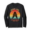 Summer Cicadas 2024 Funny Dont Run With Your Mouth vintage Long Sleeve T-Shirt view 1