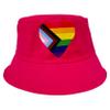Pride Unisex Bucket Hat Reversible Double-Side-Wear Packable for Travel, Outdoors, and Beach (6PC Pride Assortment 1) view 3