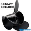 Rareelectrical New Aluminum Propeller Compatible with Mercury Omc I/O Suzuki 100-300 Hp by Part Number 21501511 Le-1515 Diameter 15.25" X 15" Pitch 3 Blades Right Hand Rotation view 2
