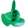 RAREELECTRICAL New Green Stainless Steel Propeller Compatible With Nissan/Tohatsu 115-250 Volvo Penta 3.0-8.2L Hp Yamaha 3.0-7.4L 150-300 Hp For All Years By 32502110 Ae-1421 Dia 14.25" X 21" Pitch Rh view 1