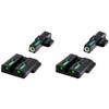 TruGloTritium Pistol Sight Accessories with Front Focus Lock, Fortress Finish Protection Compatible with Smith & Wesson M&P Models (2 Pack) view 1