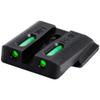 TruGloTritium Pistol Sight Accessories with Front Focus Lock, Fortress Finish Protection Compatible with Smith & Wesson M&P Models (2 Pack) view 4