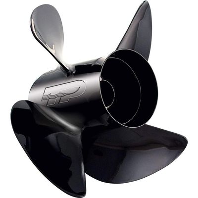Rareelectrical New Aluminum Propeller Compatible with Suzuki Yamaha 40-150 Hp by Part Number 21431130 Diameter 14" X 11" Pitch 4 Blades Right Hand Rotation