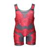 Matman USA The Valhalla Men's Wrestling Singlet (Red, 3X-Small) view 2