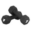 CAP Barbell 7 LB Neoprene Dumbbell Hand Weights - Pair | Black view 1