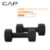 CAP Barbell 15 LB Neoprene Dumbbell Hand Weights - Pair | Black view 2