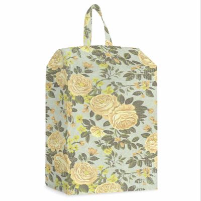 Floral Shoe Bags - X-Large Travel Golf Shoes Pouch Bags Storage Organizer Accessories with Zipper & Handle for Men,Women,Kids,Traveling,Gym,Sport,Rustic Vintage Botanical Spring Shabby Chic Plant