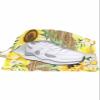 Sunflower Shoe Bags - Large Travel Golf Shoes Pouch Bags Storage Organizer Accessories with Zipper & Handle for Men, Women, Kids, Traveling, Gym, Sport, Summer Bee Eucalyptus Leaves Retro Wood Grain view 2