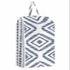 Blue Boho Shoe Bags - Large Travel Golf Shoes Pouch Bags Storage Organizer Accessories with Zipper & Handle for Men, Women, Kids, Traveling, Gym, Sport, Southwestern Stripe Native American Indian view 1