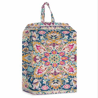 Boho Ethnic Floral Shoe Bags - Large Travel Golf Shoes Pouch Bags Storage Organizer Accessories with Zipper & Handle for Men, Women, Kids, Traveling, Gym, Sport, Vintage Farmhouse Bohemia Mandala