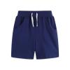 NineFit Basics Summer Toddler Boys Shorts Solid Color Shorts Casual Outwear Fashion for Children Clothing Little (Dark Blue, 2 Years) view 1