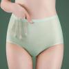 HEJIGOOD 5-Pack Women's Seamless Ice Silk Panties - Ultra-Thin, Breathable, No-Show, Stretchy Underwear (Multicolor,XX-Large) view 2
