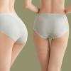 HEJIGOOD 5-Pack Women's Seamless Ice Silk Panties - Ultra-Thin, Breathable, No-Show, Stretchy Underwear (Multicolor,XX-Large) view 3